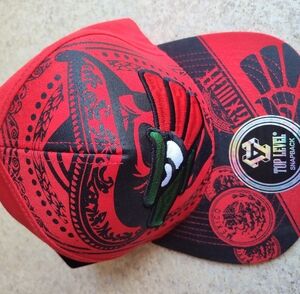 Red and Black Trucker Hat